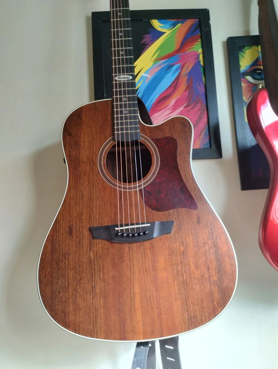 Violão Strimbergh SD300 cutway com bag luxo