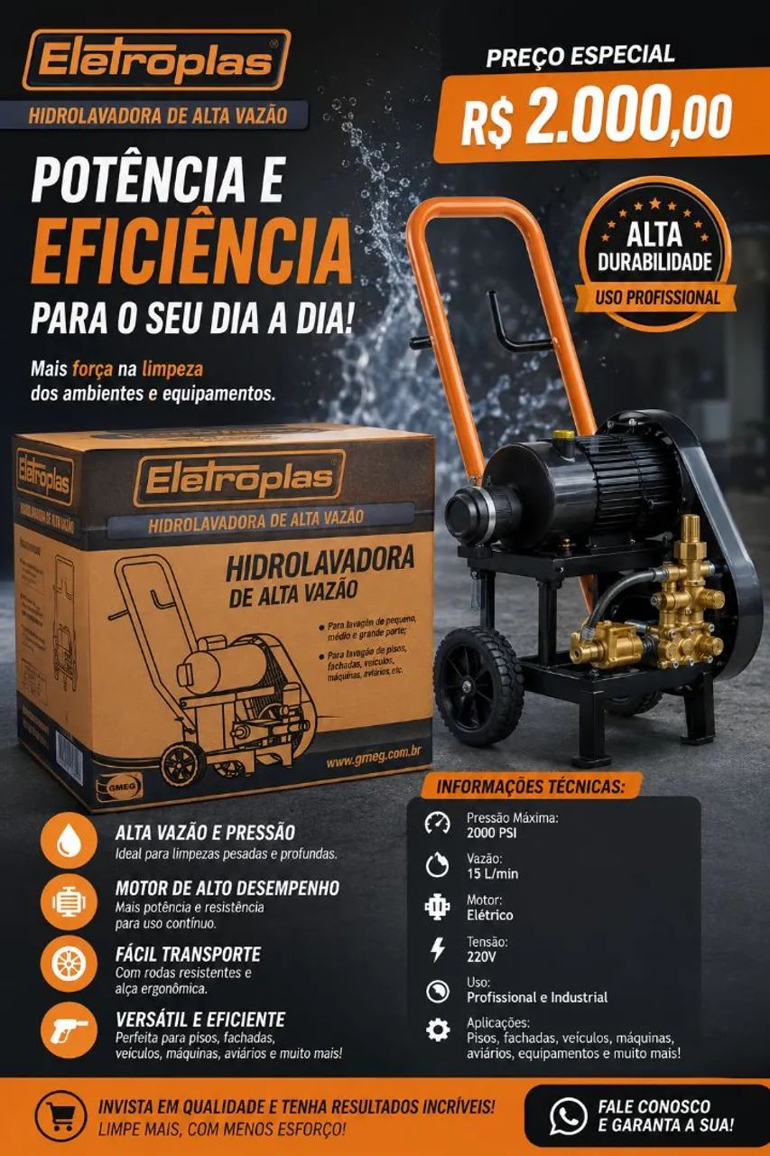 Hidrolavadora  nova,nunca usado - Foto 4
