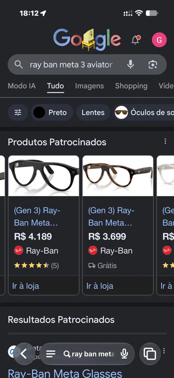 Ray ban meta 3 aviator  - Foto 3