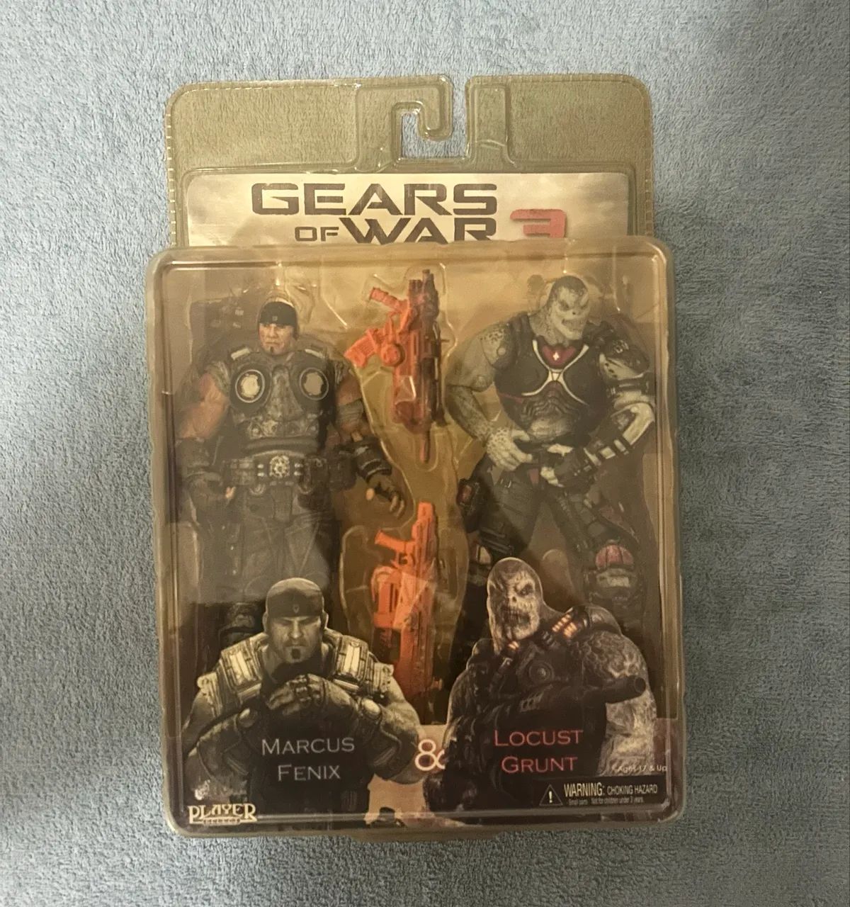 gears of war 3 neca marcus Vs grunt 2 pack player select - Foto 2