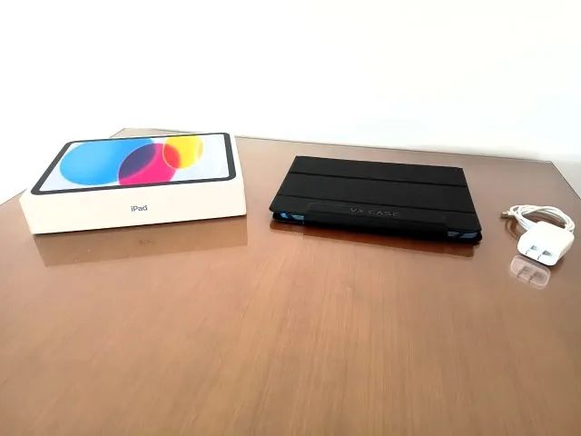 iPad Air 5 (Chip M1) 256GB Azul + Apple Pencil 2 - Kit Completo
