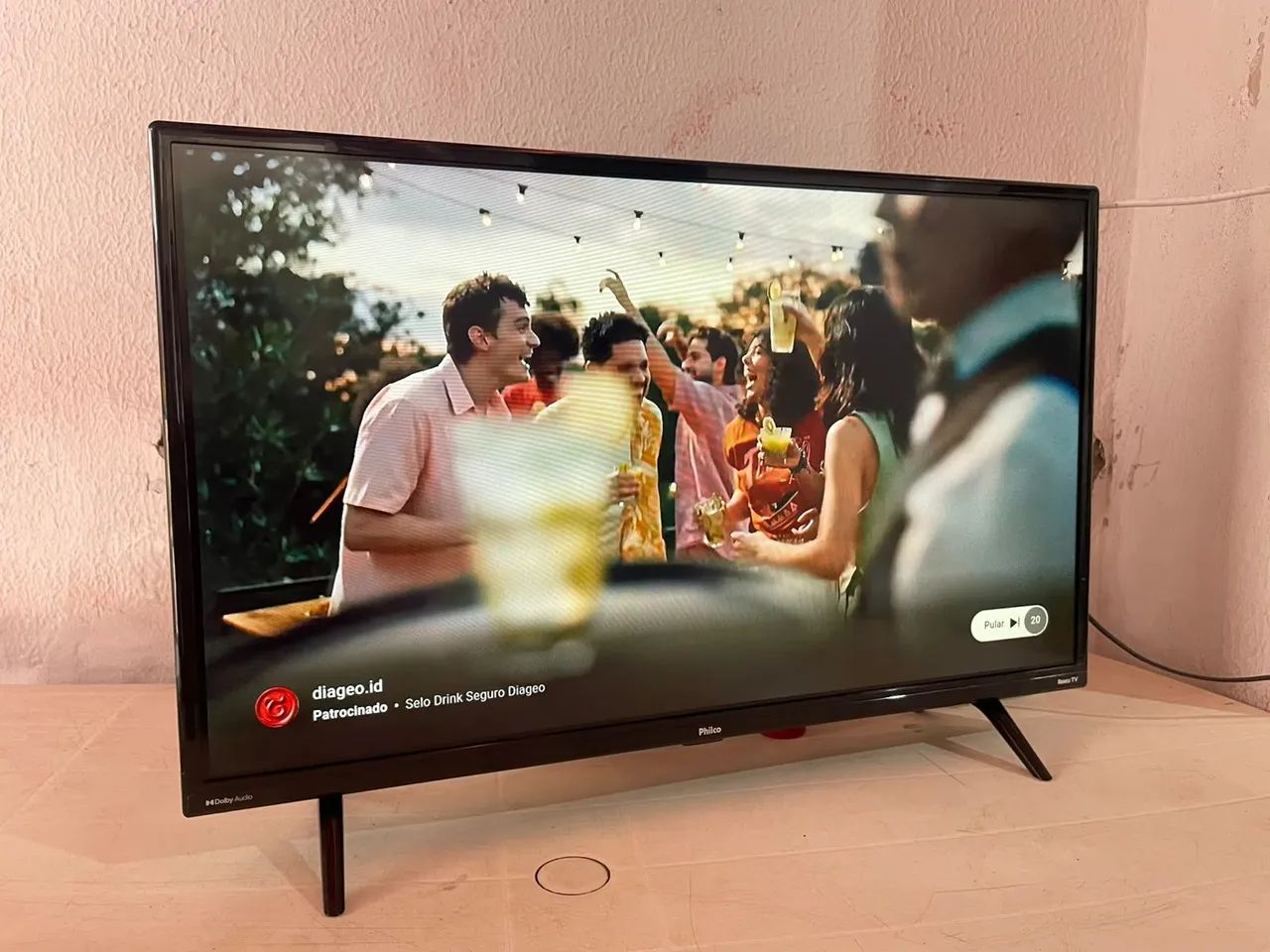 Smart Tv Philco Roku Tv 32 Polegadas  - Foto 2