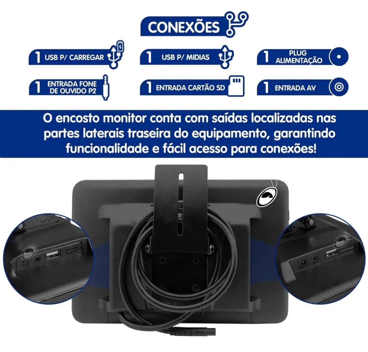 Tela encosto automotivo - Foto 4