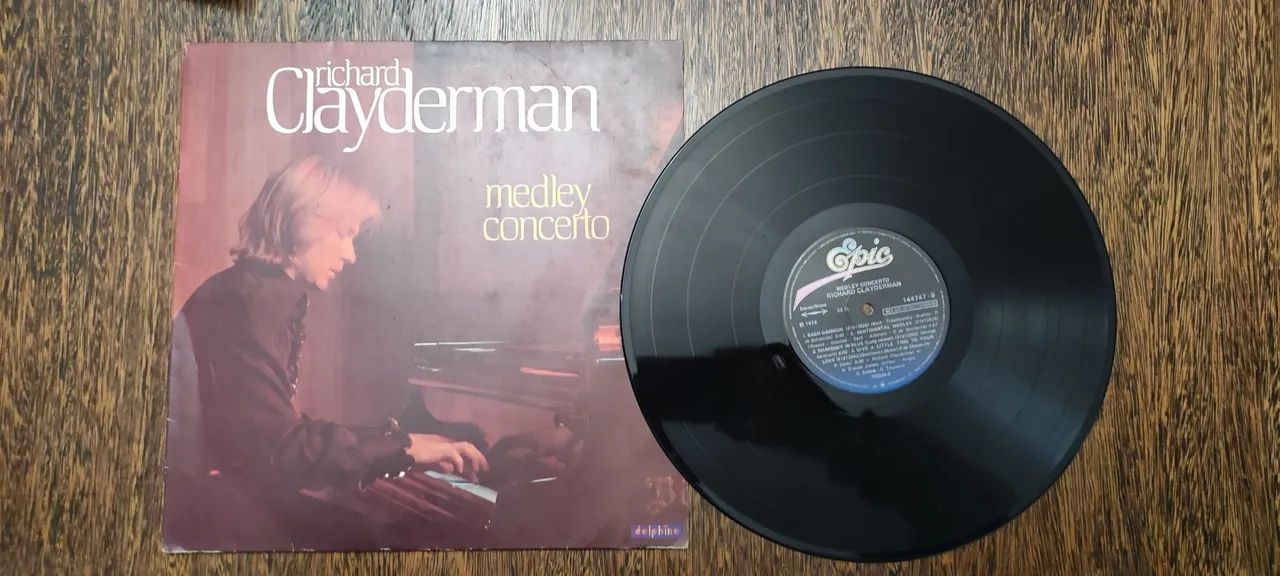?Lote Discos Vinil Richard Clayderman LP Original - Foto 4