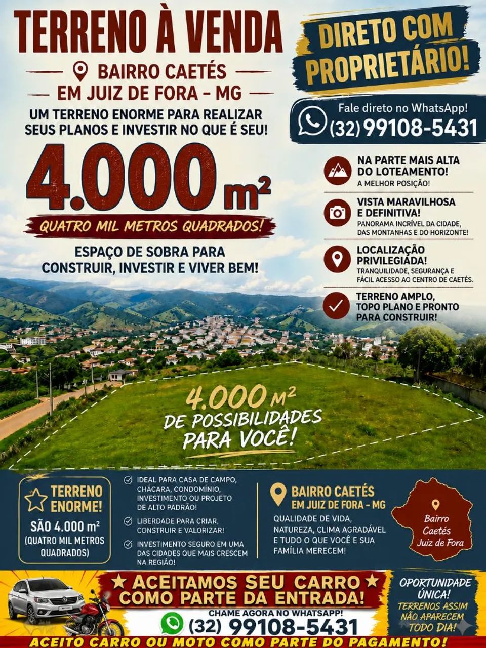 Oportunidade! Terrenos á venda. - Foto 2