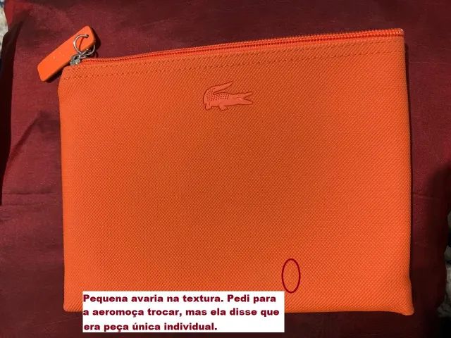 Pouch Original Lacoste - Turkish Airlines - Foto 5