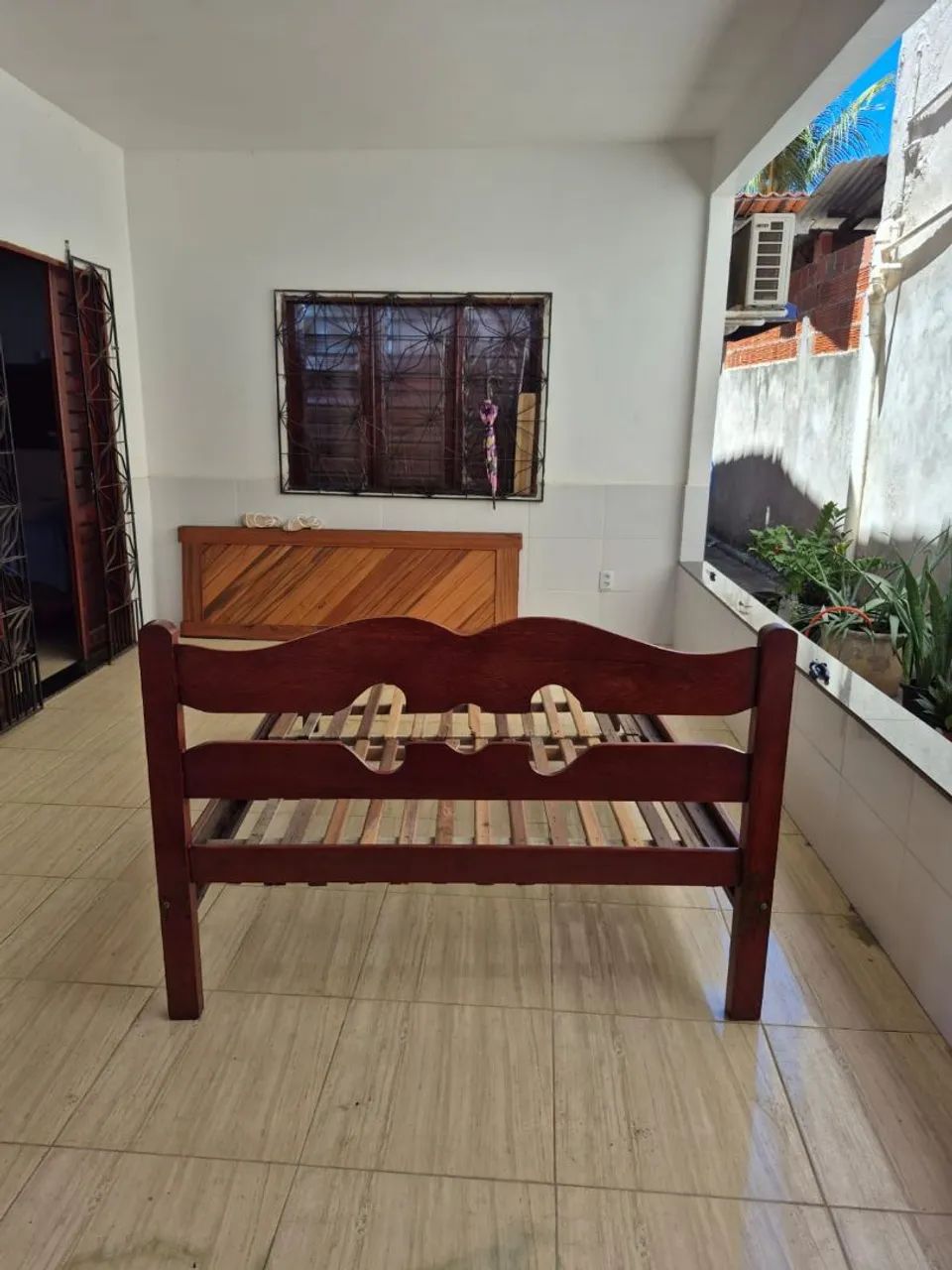 Cama de madeira casal - Foto 3