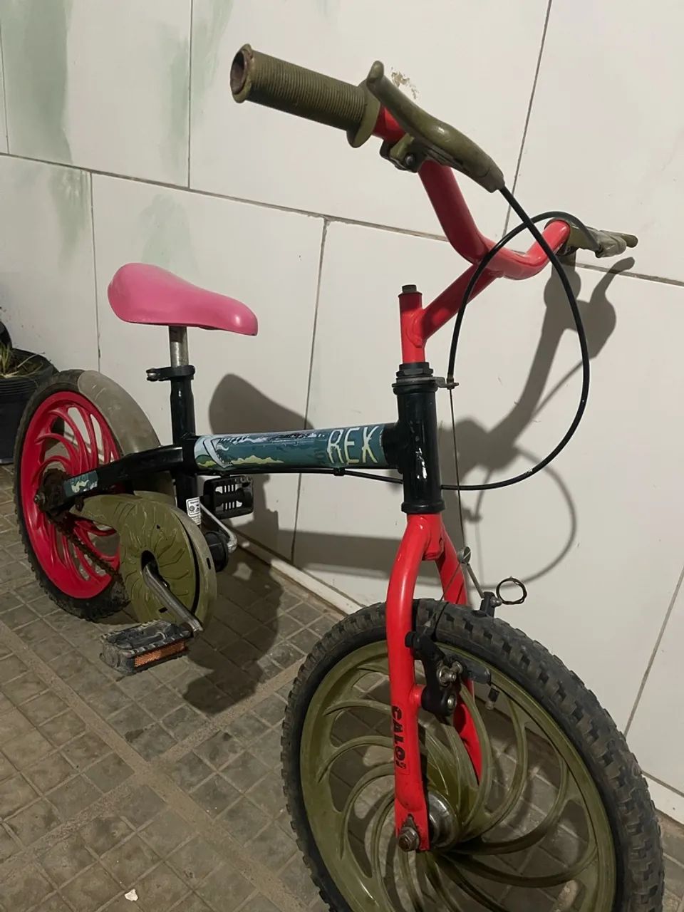 Bicicleta infantil Caloi Rex 
