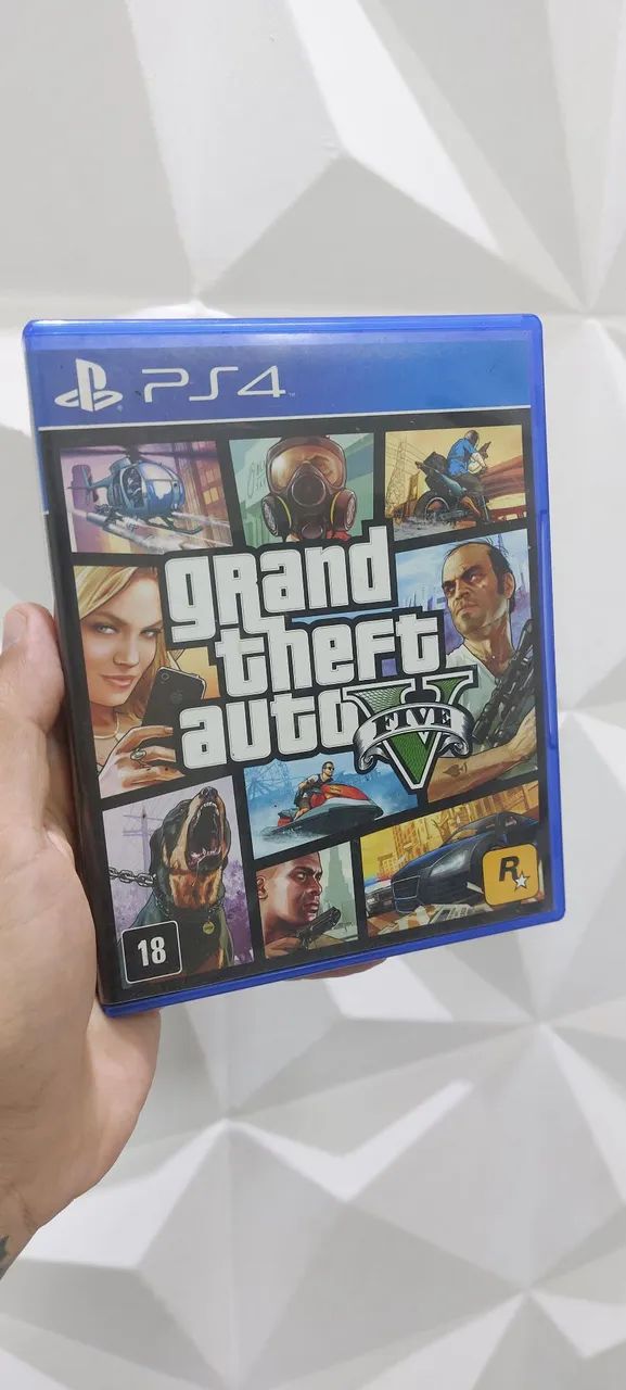 GTA 5 PS4 COM O MAPA