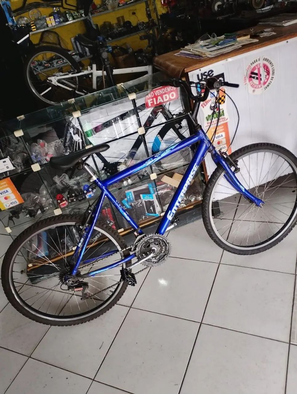 Bicicleta aro 26 usada com marcha  - Foto 3