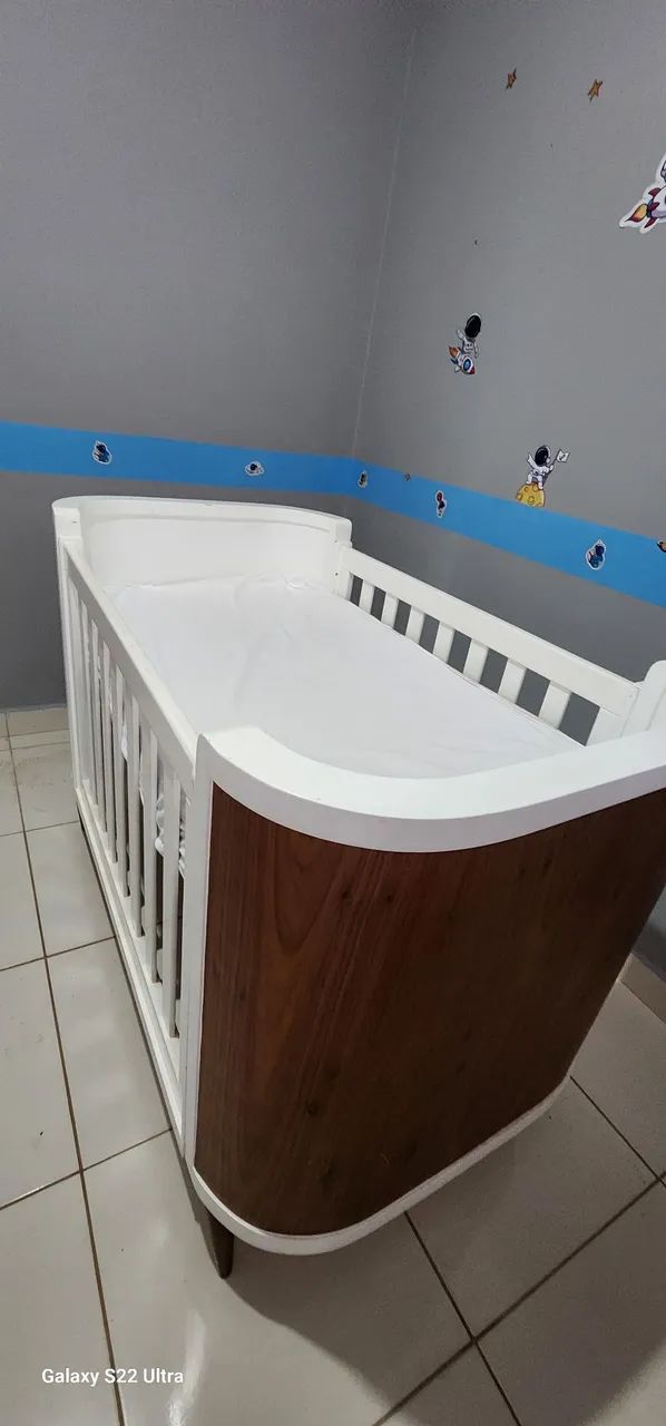BERÇO ESTILO RETRO, ESTILO AMEISE DESIGN  - Foto 3