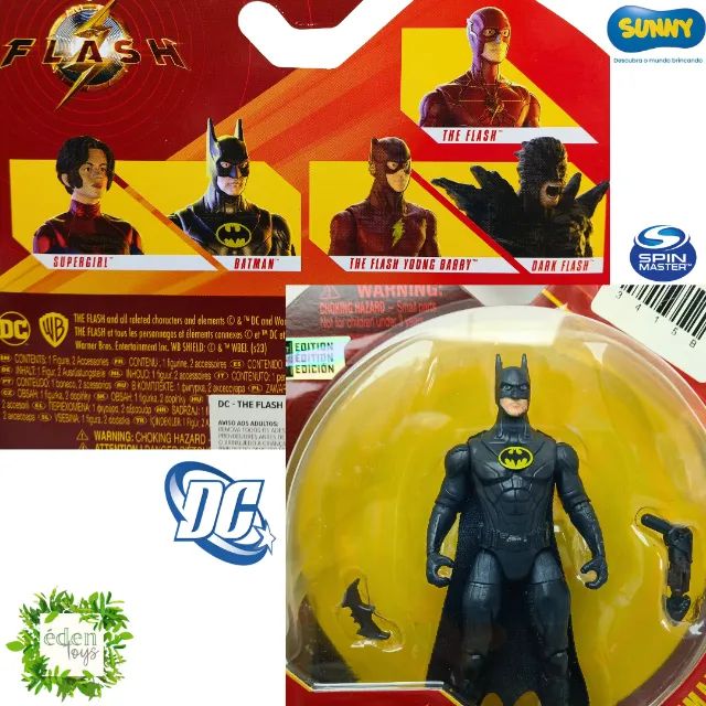 Boneco Batman DC Flash movie Spin Master, Sunny (cód 901) - Foto 4