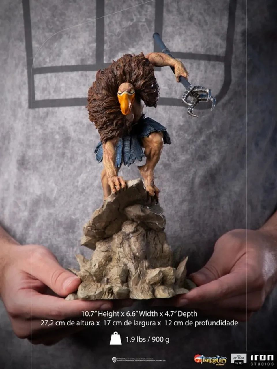 Abutre - Thundercats - BDS Art Scale 1/10 - Iron Studios (Vultureman)