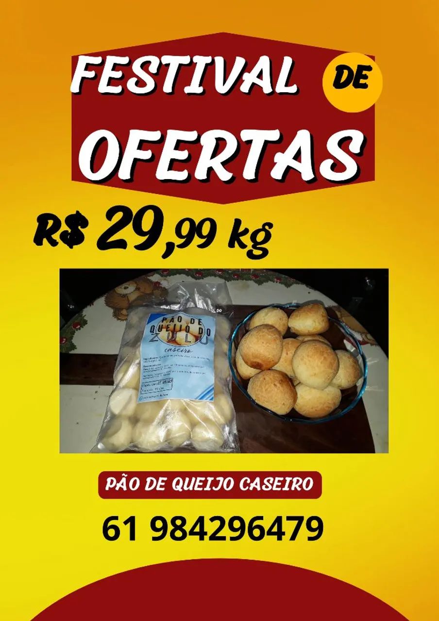 Pão de queijo caseiro.   - Foto 6