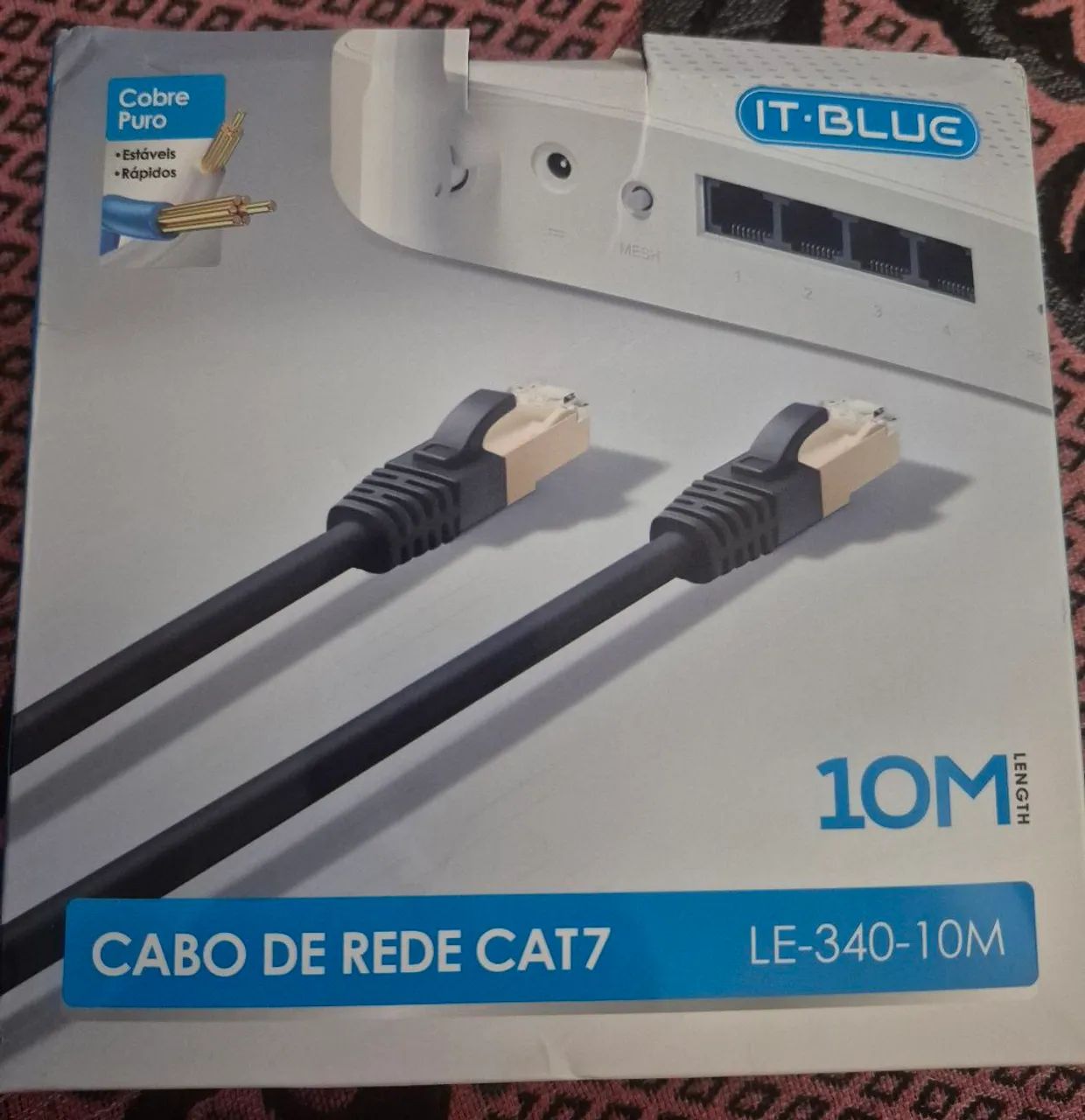 Cabo de Rede CAT7 LE-340-10M