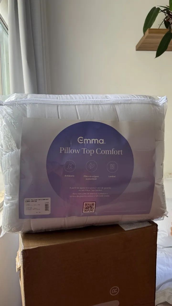 Pillow Top Queen marca EMMA Original - Foto 2