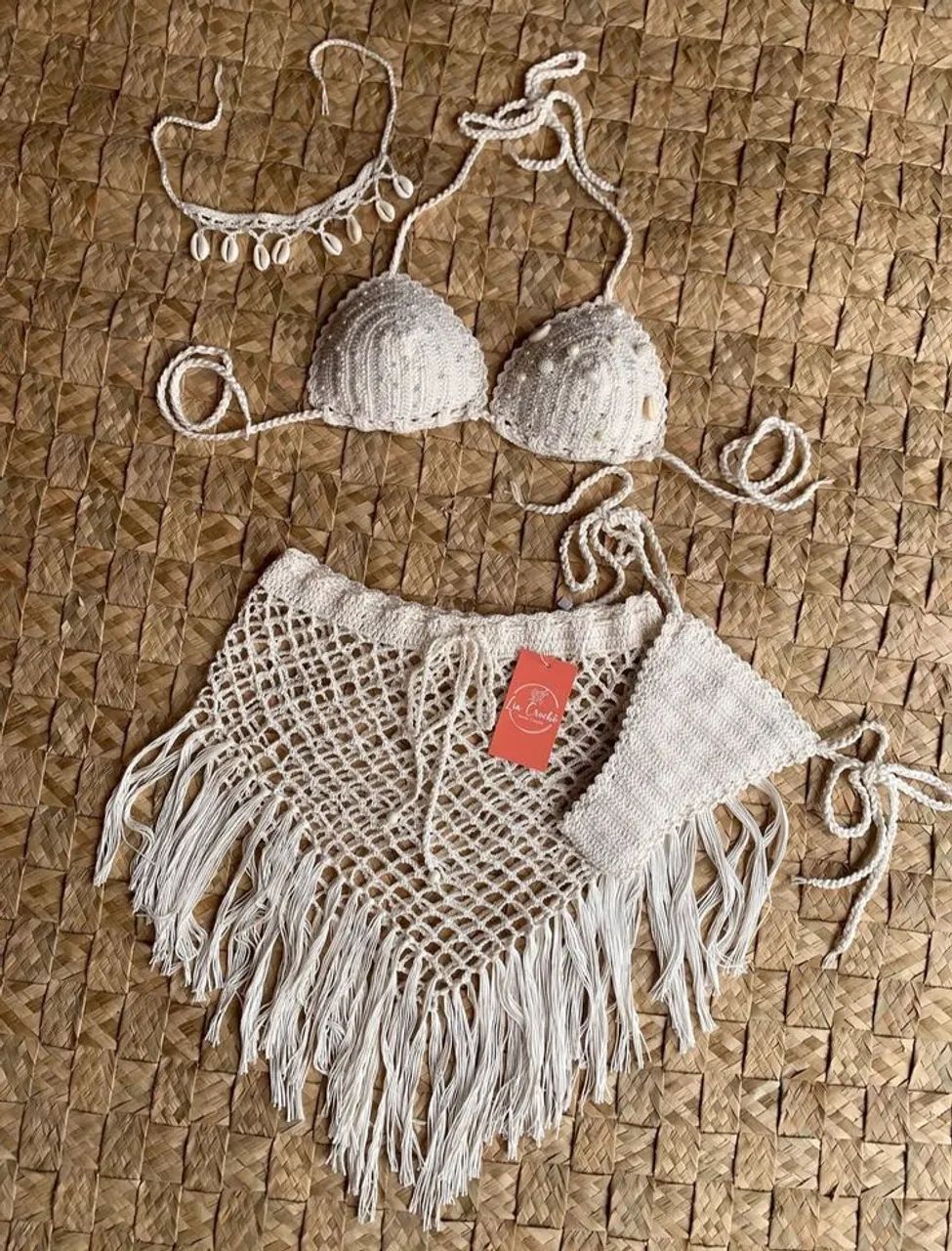 Roupa de praia em crochê  - Foto 5