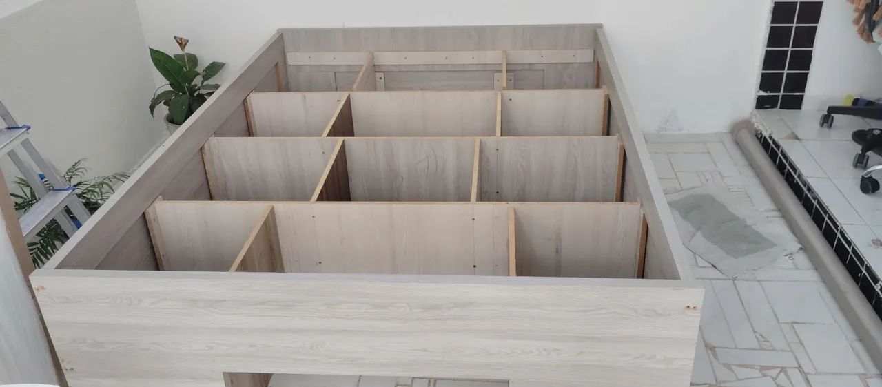 Base de cama casal MDF  - Foto 2