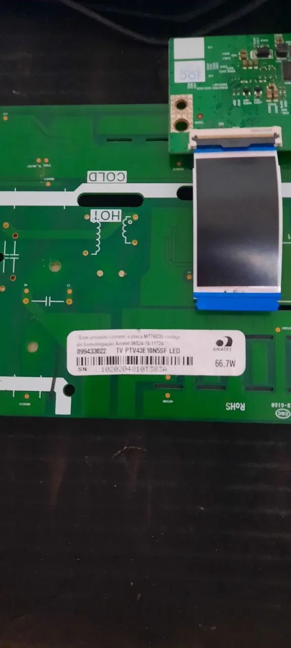 Placa completa tv philco ptv43e10n5sf