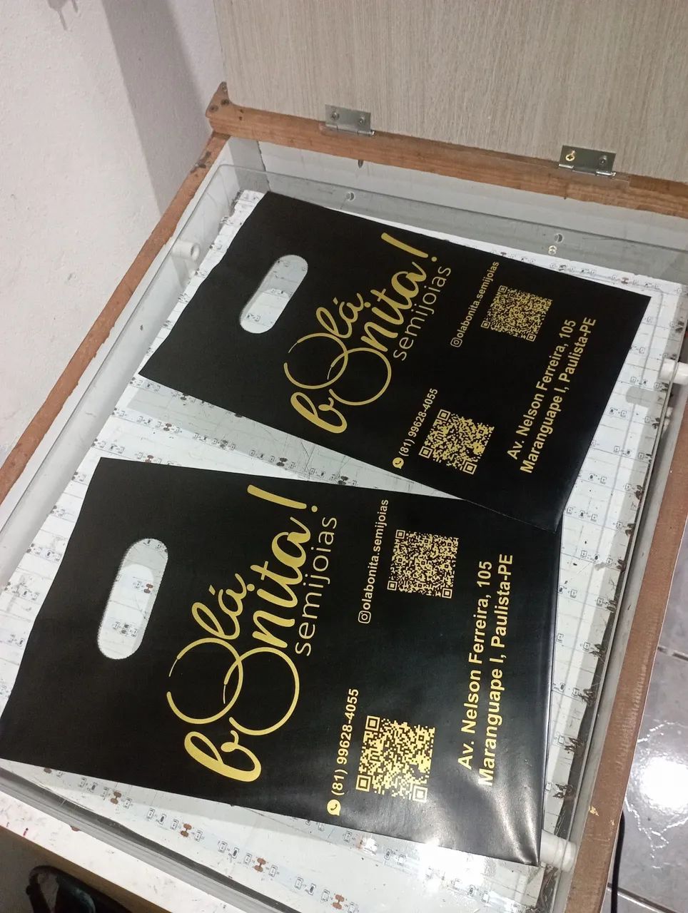 Sacola Boca de Palhaço Personalizada  - Foto 2