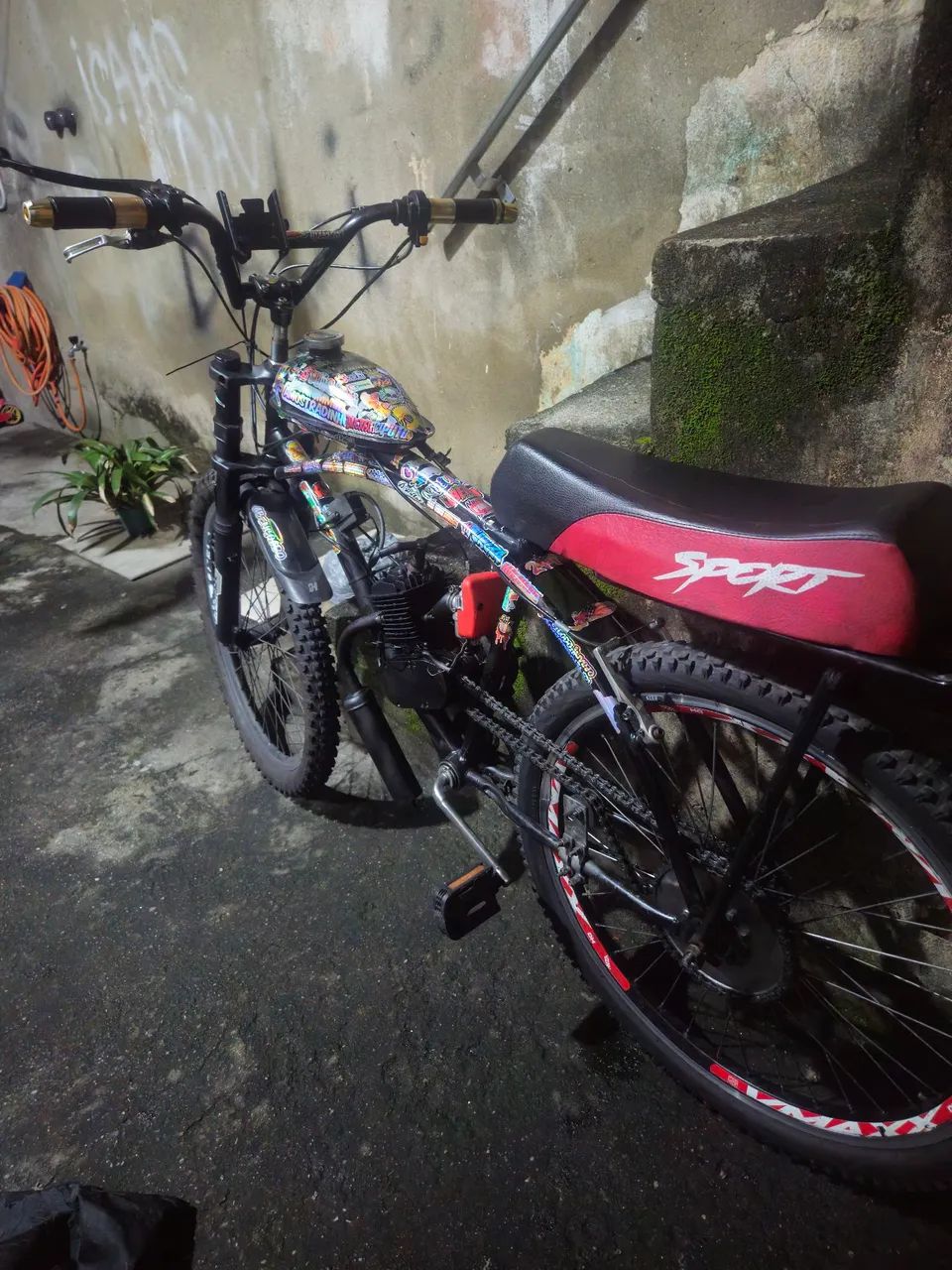 Vendo bicicleta motorizada - Foto 2