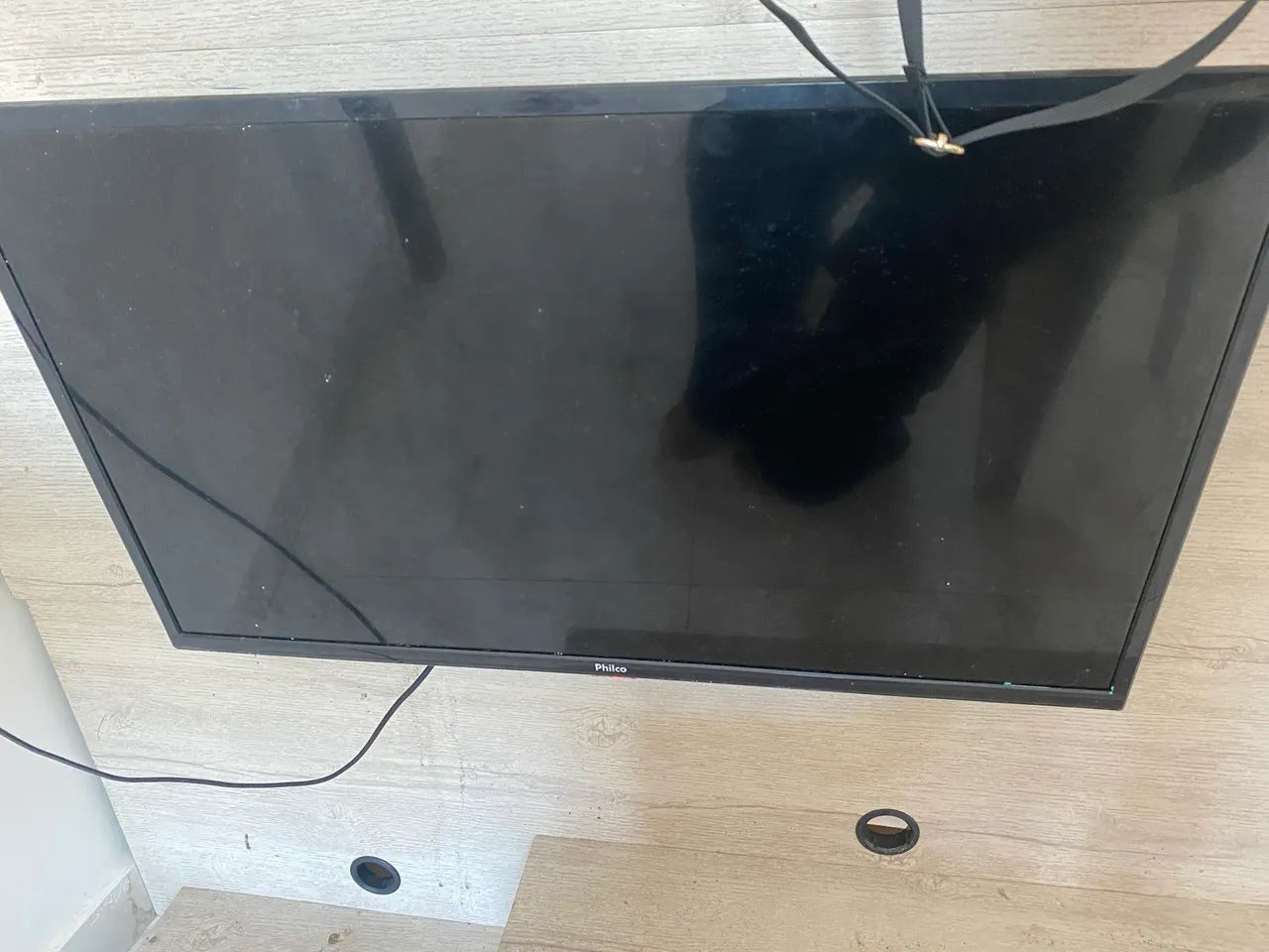 TV NÃO smart e painel 