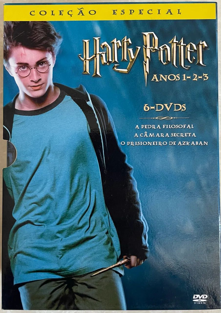 ? Coleção Harry Potter em DVD ? Anos 1 a 7 | Boxes Originais em Excelente Estado - Foto 4