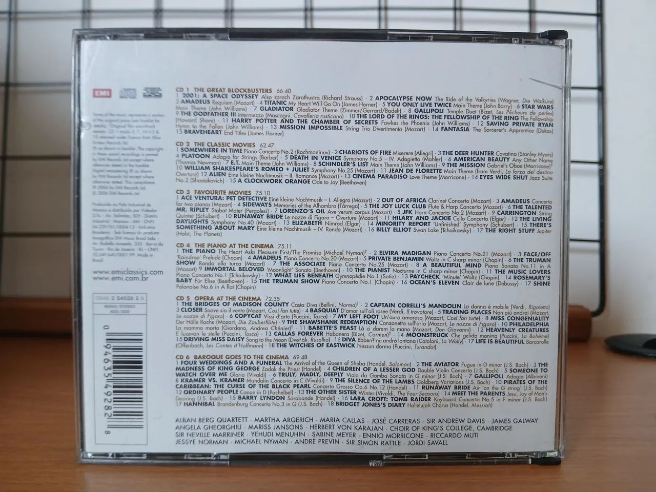 Cd's 100 CLÁSSICOS FILMES - 6 discos. - Foto 3