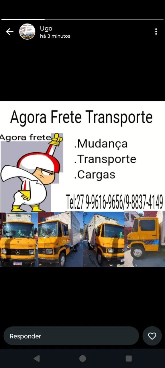 Agora Frete transporte 