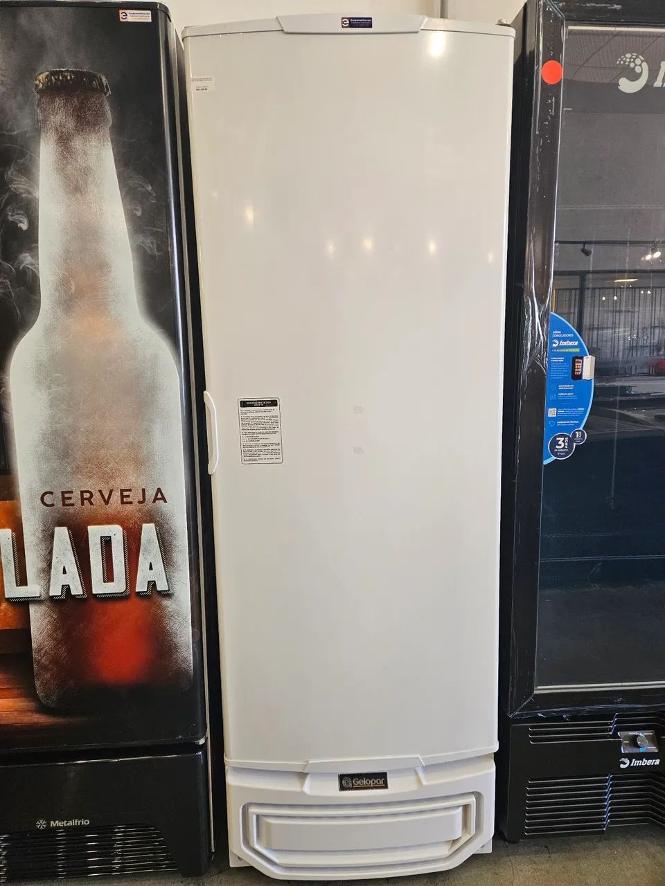 freezer dupla ação 575 litros gelopar a pronta entrega