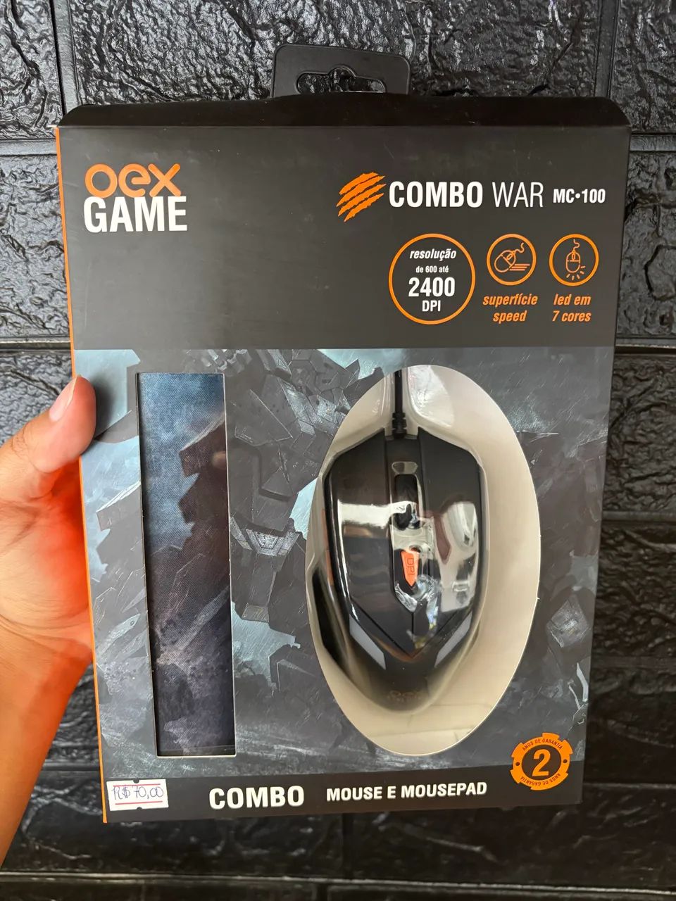 Kit Gamer Mouse e Mousepad  - Foto 2