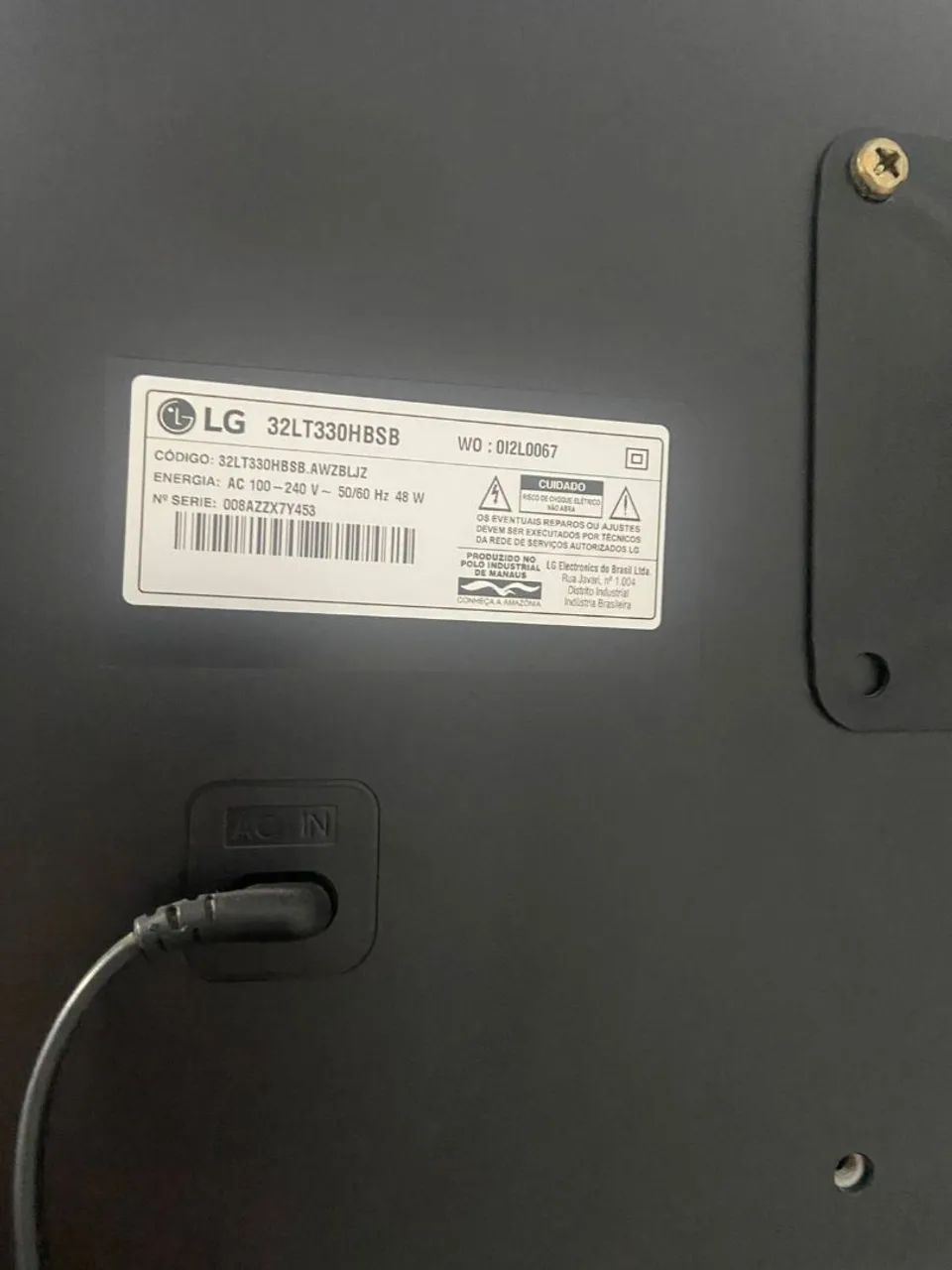 TV LG 32" LED Impecável + Suporte Parede - Foto 2