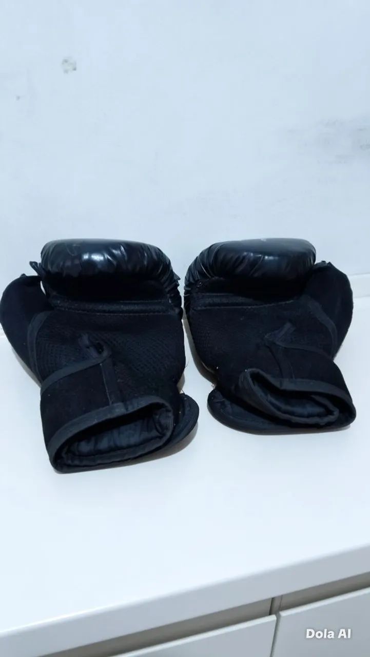 Luva de boxing preta 12 Oz  - Foto 3