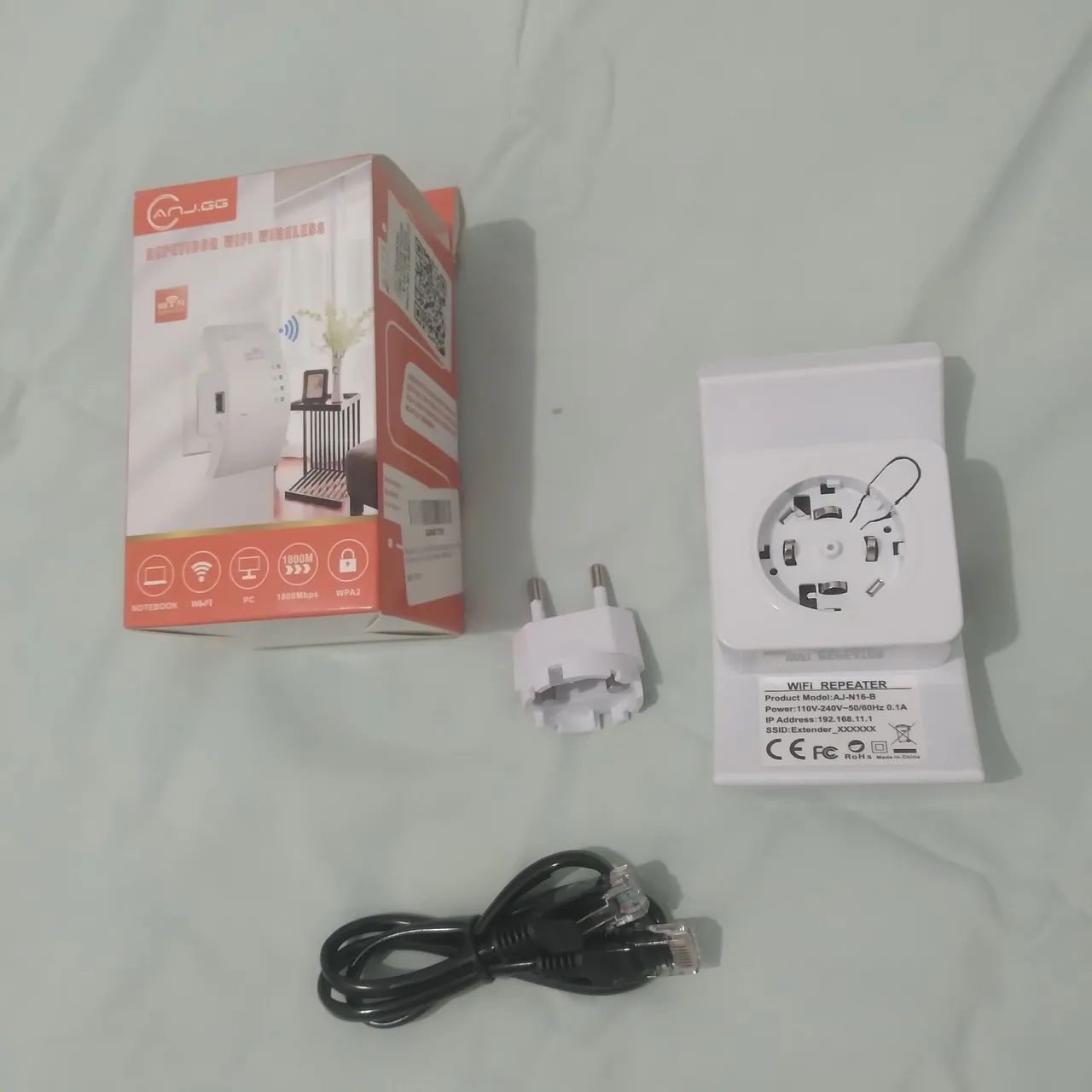 Roteador Wireless Branco 1800mbps - Foto 3
