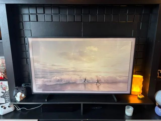 Samsung The Frame 50? 4K QLED - COM DEFEITO NA TELA