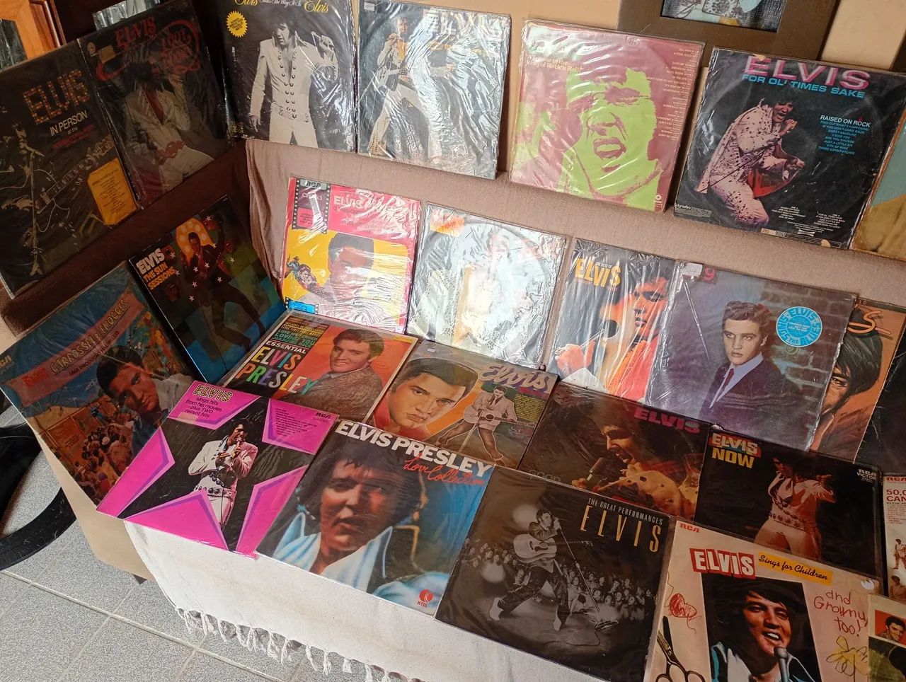 Coleção de discos do Elvis Presley  - Foto 4