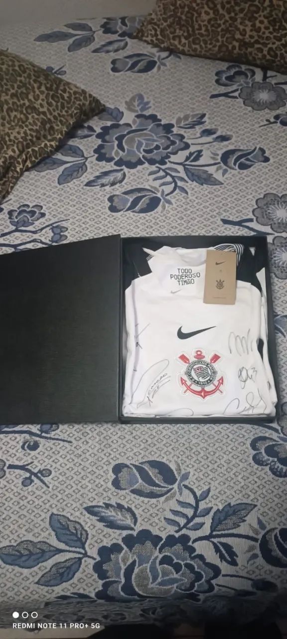 Camiseta Corinthians Autografada - Foto 4