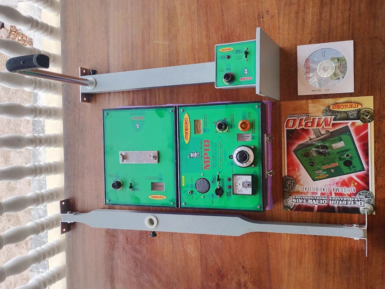 Detector Mineoro MP10. 
