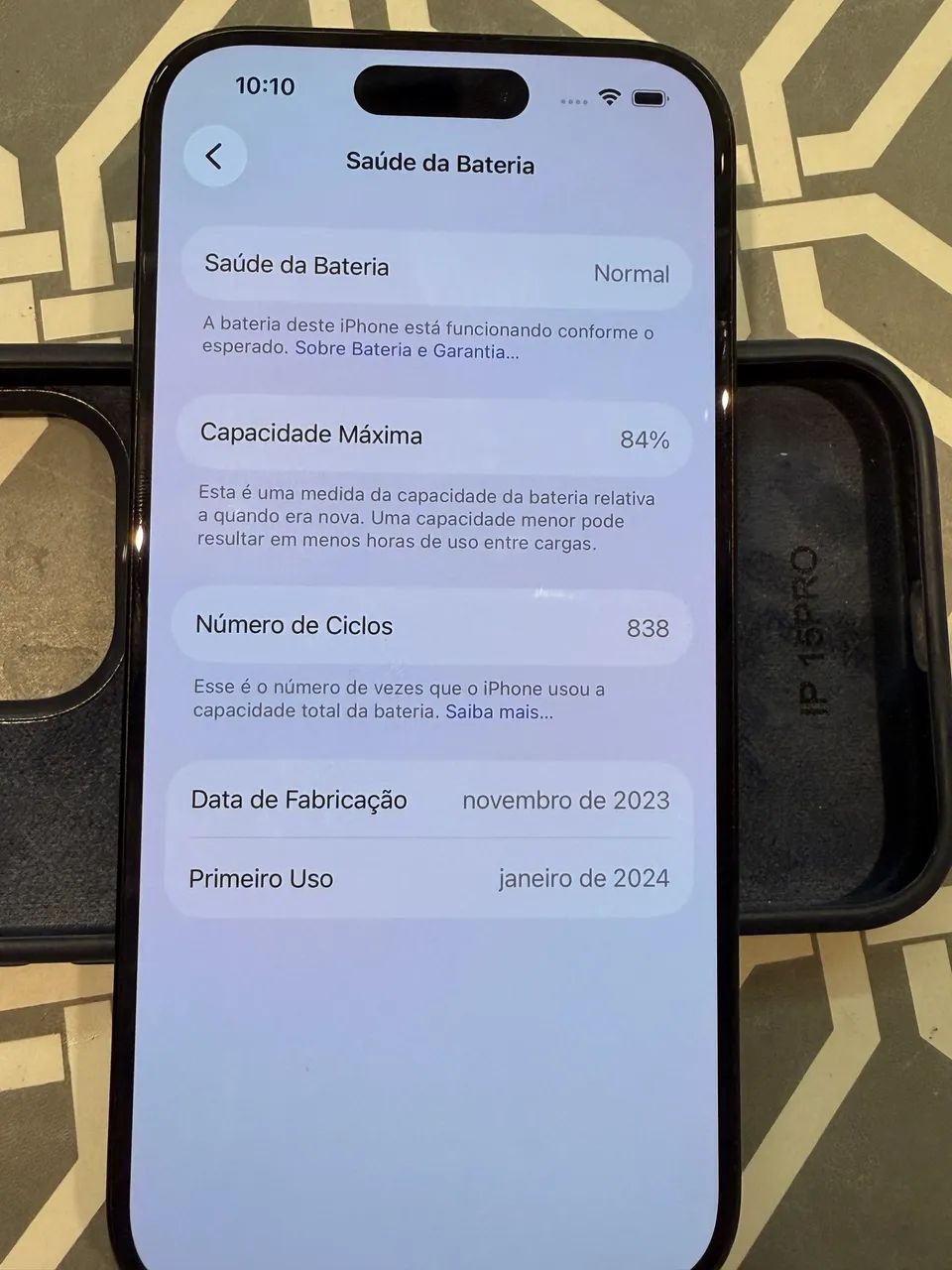 Iphone 15 pro 128gb azul - Foto 3