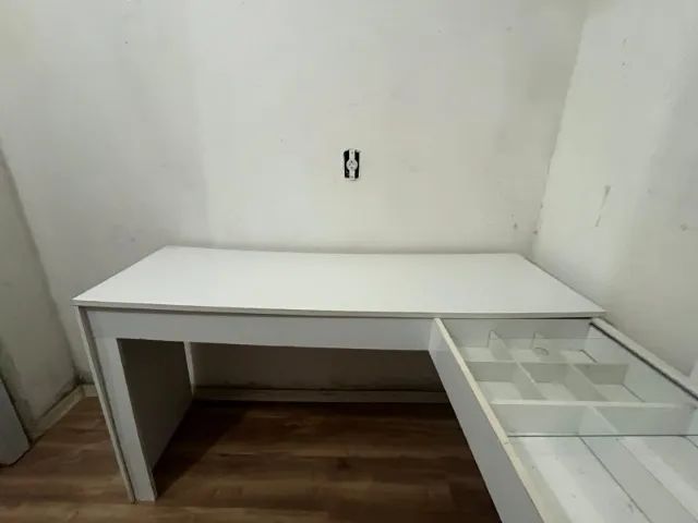 Escrivaninha com Penteadeira em L - Foto 5