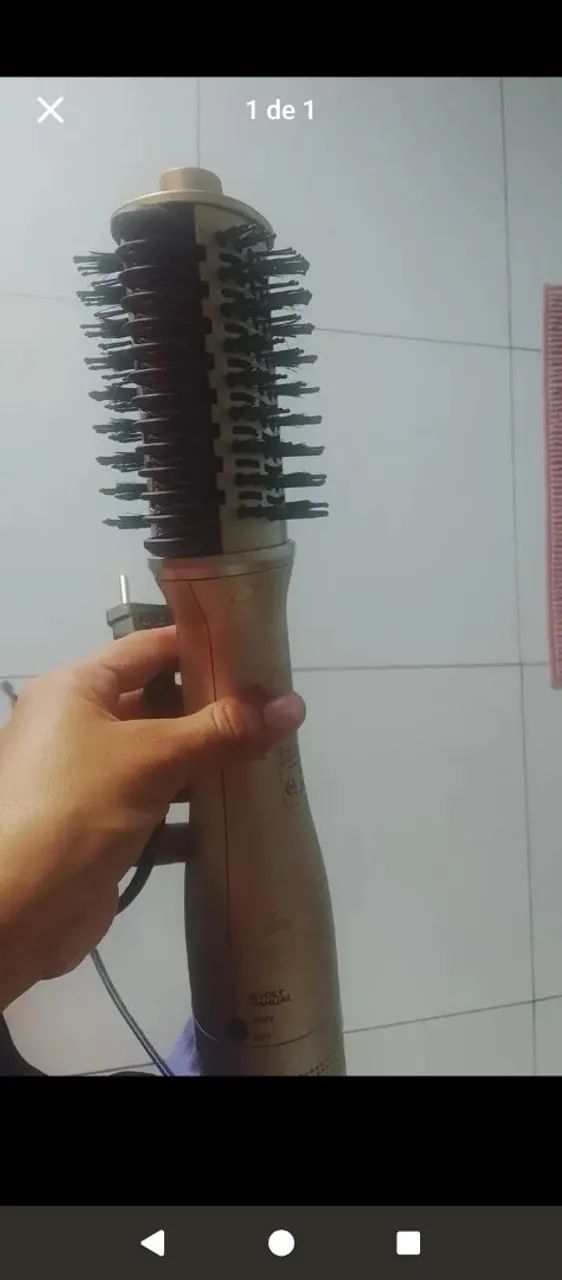 Escova secadora alisadora 