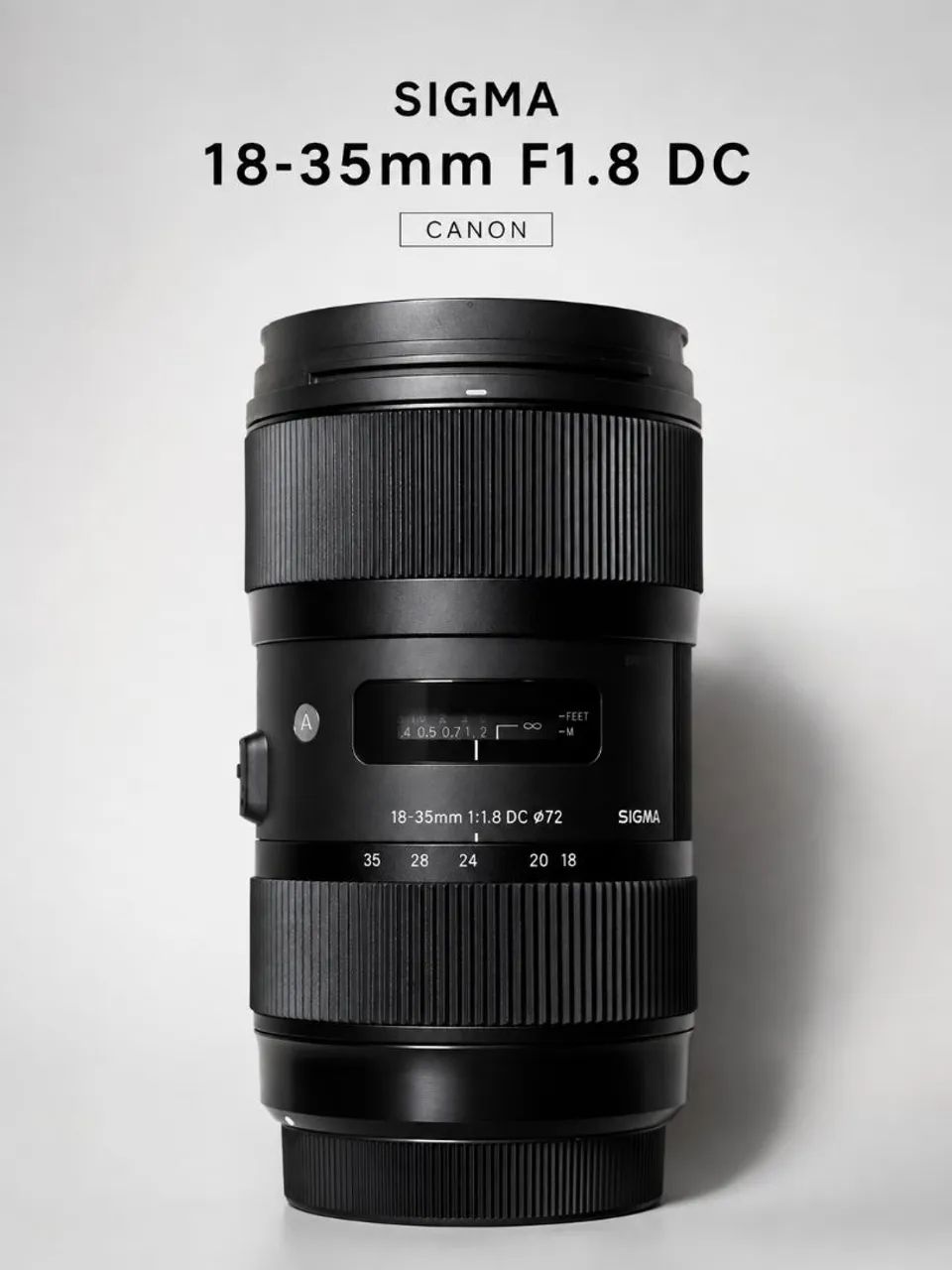 Lente Sigma 18-35mm f/1.8 DC HSM Art Canon EF - Acessórios para