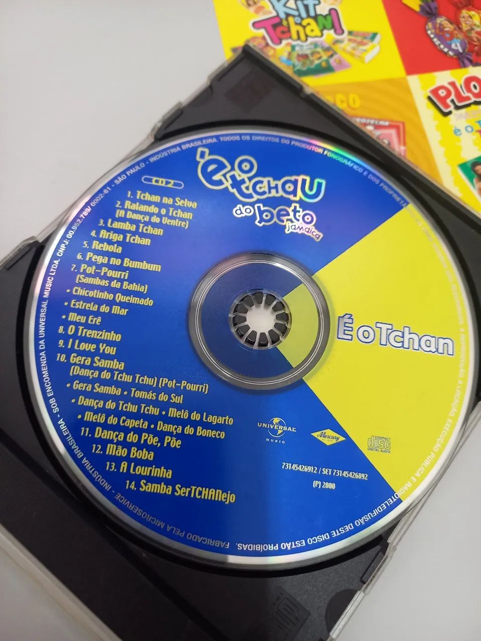 (2213) ett 三笑 特典 おまけCD CD É o Tchan Promocional Lacta kraft Os Maiores Sucessos - CDs