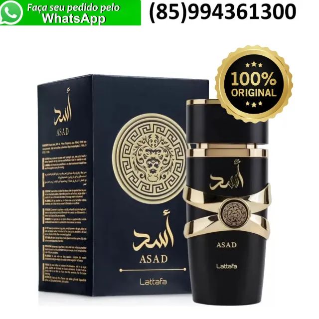 Perfume Lattafa Asad 100ml Eau De Parfum Original Árabe Original 