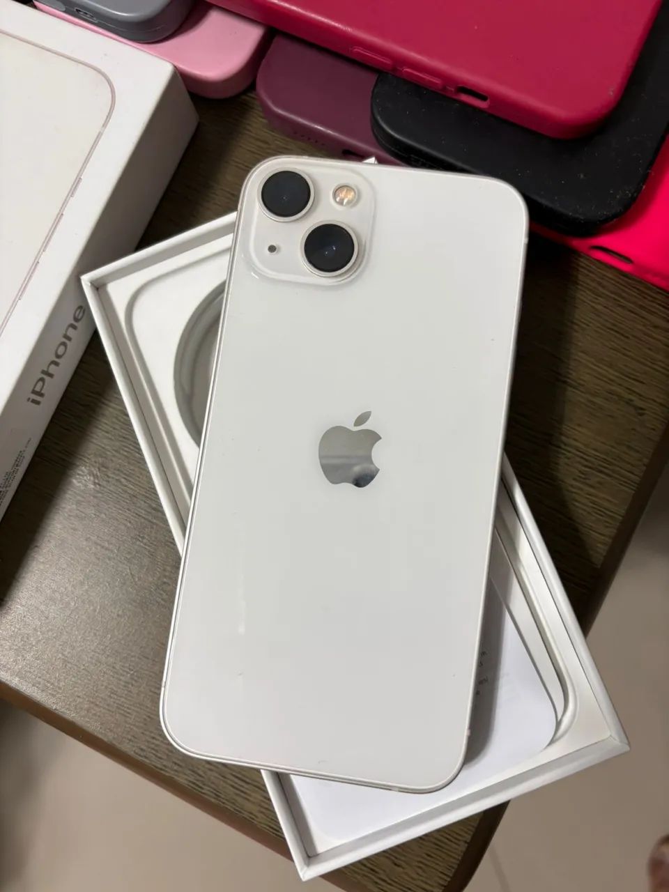 IPHONE 13 BRANCO 128g - Foto 4