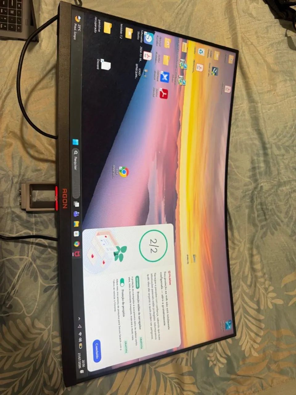 Monitor Gamer AOC 165hz 0.1ms - Foto 2