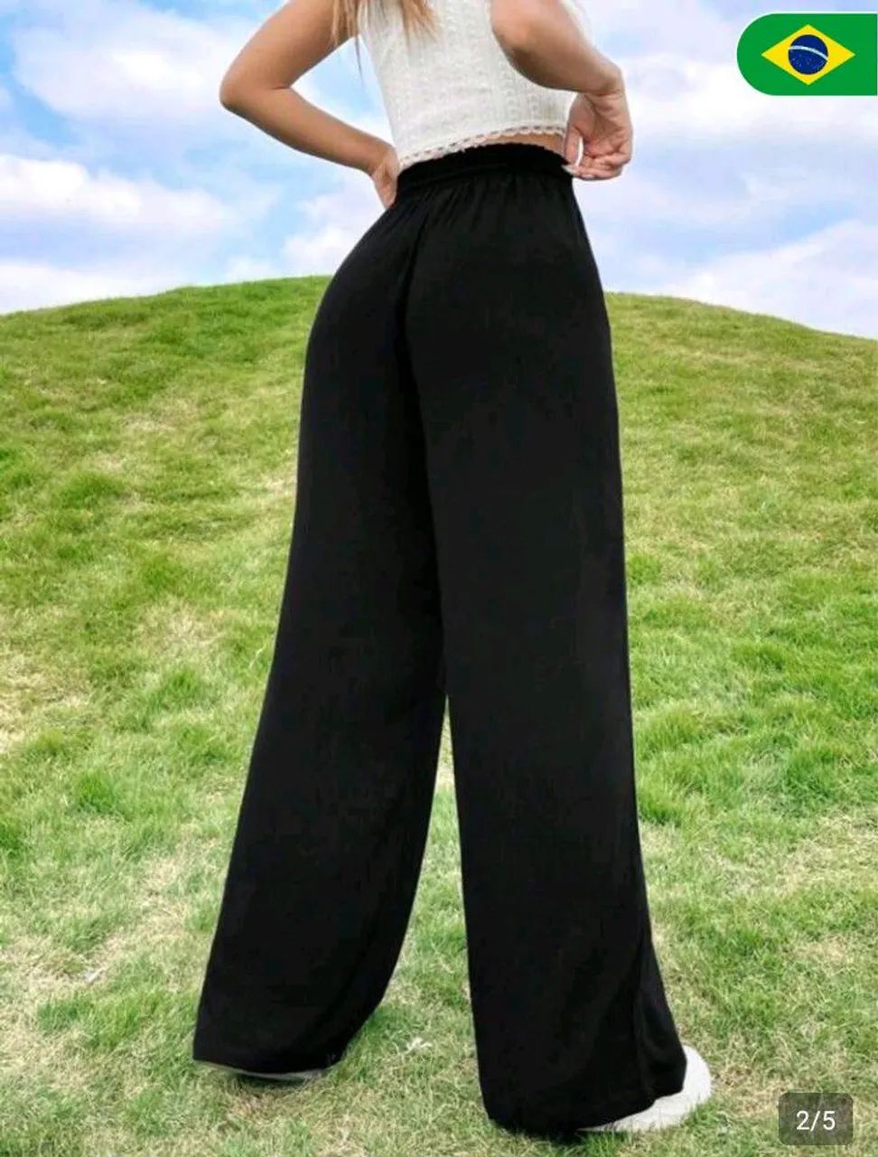 Calça pantalona  - Foto 2