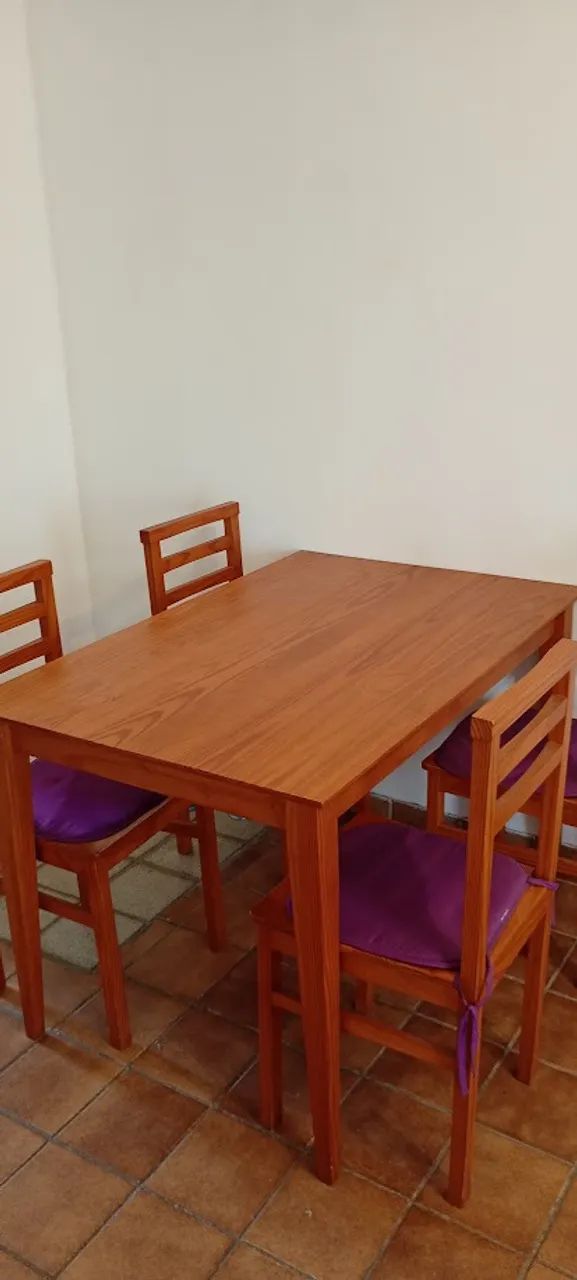 Mesa jantar com 4 cadeiras - Foto 4