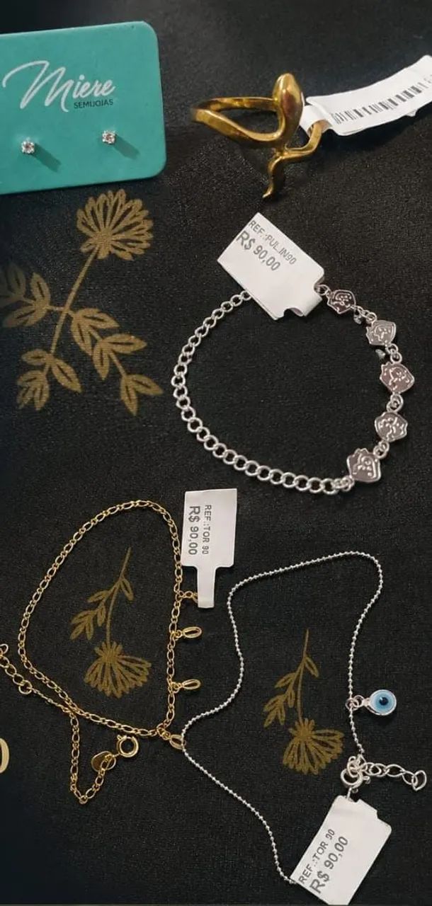 Marca da joias miere kit de jóia vendo separado - Foto 2
