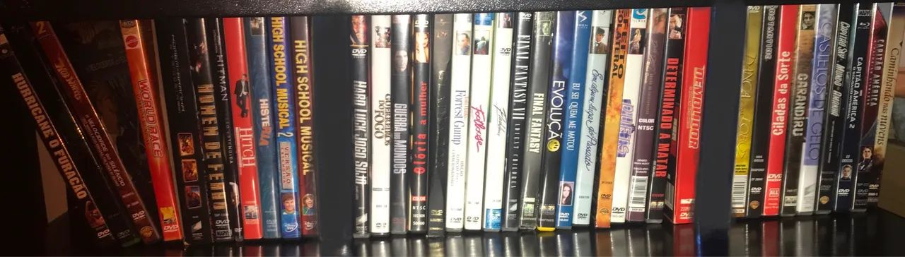 Coleção de dvds